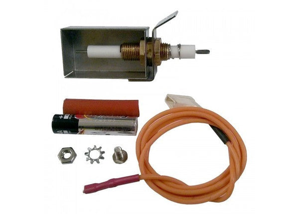 Fire Magic Grills Ignitor Electrode Kit with Wiring Collector Box and Bracket for Deluxe Grills (3199-61) - Flamefrills