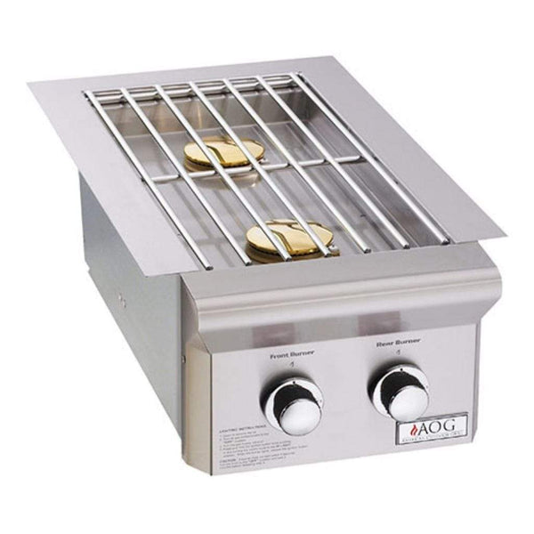 American Outdoor Grill Double Side Burner L-Series - Built-In (3282PL) - Flamefrills