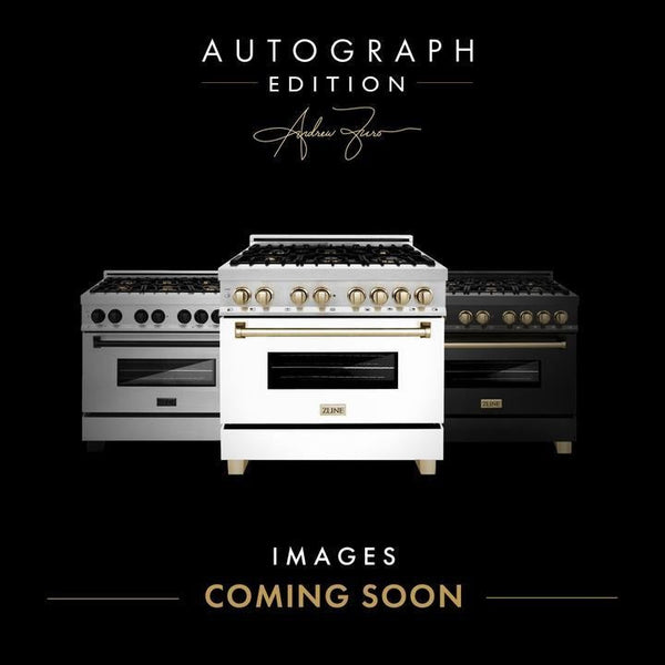 ZLINE Autograph Edition 30" Range with Gas Stove and Gas Oven in Stainless Steel with Champagne Bronze Accents (RGZ-30-CB)