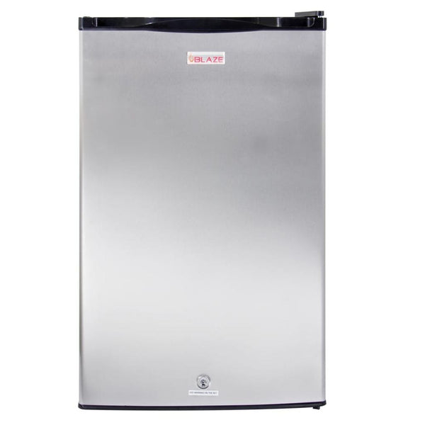 Blaze 20" Stainless Front Refrigerator 4.5 CU. FT. (BLZ-SSRF130) - Flamefrills