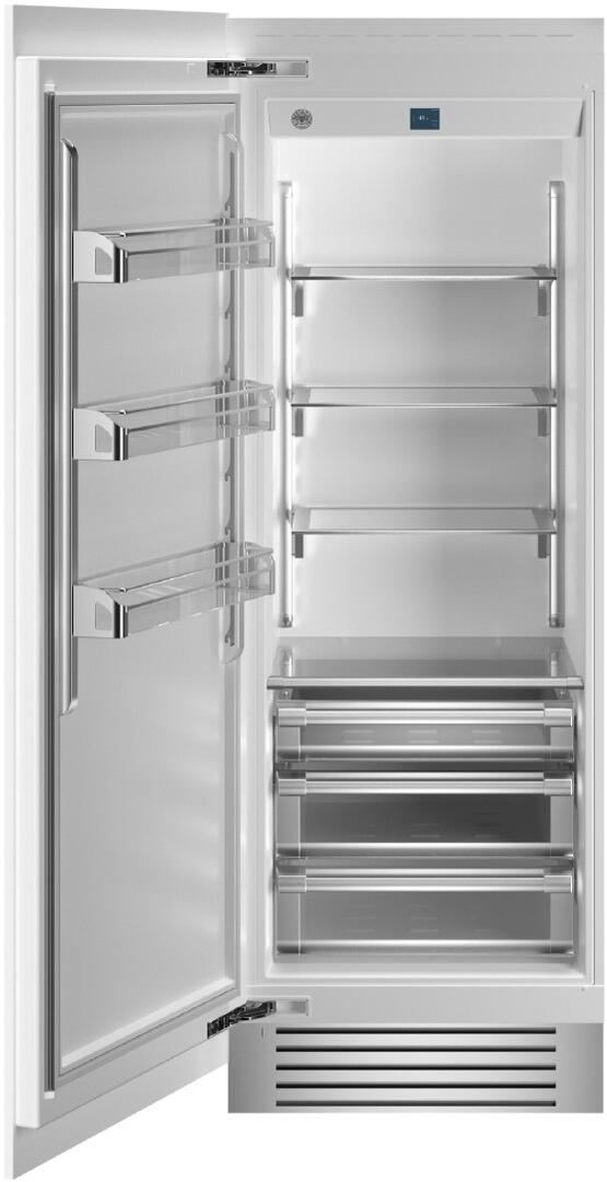 Bertazzoni 30" Professional Series Built-in Column Panel Ready Refrigerator in Stainless Steel (REF30RCPRL)