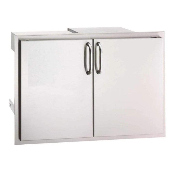 Fire Magic 30" Select Double Access Door w/ Dual Drawers And Trash Bin Storage (33930S-12) - Flamefrills