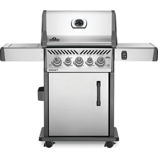 Napoleon Rogue® SE 425 Gas Grill with Infrared Rear and Side Burners, Stainless Steel (RSE425RSIBNSS-1) - Flamefrills