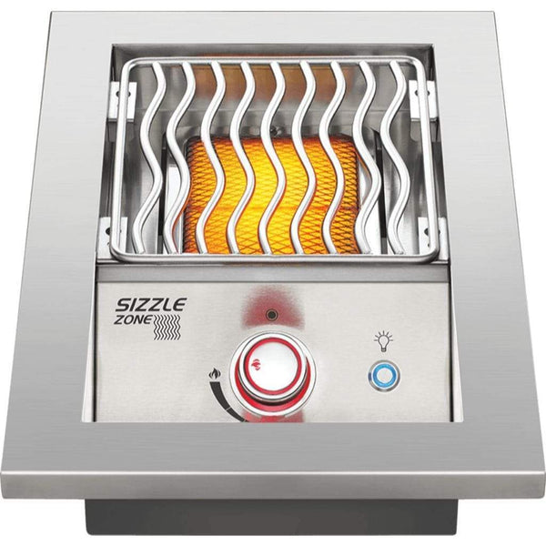 Napoleon Built-in 700 Series 10" Single Infrared Drop-In Burner with Stainless Steel Cover (BIB10IRNSS) - Flamefrills