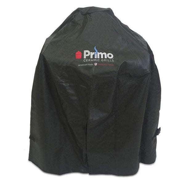 Primo Grill Cover for Kamado, Oval JR 200, Oval LG 300 (PG00413) - Flamefrills