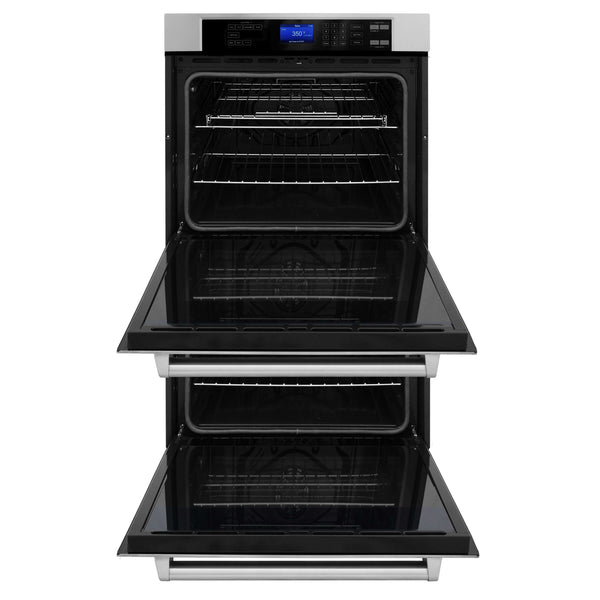 ZLINE 30 in. Professional Double Wall Oven with Self Cleaning Feature (AWD-30) - Flamefrills