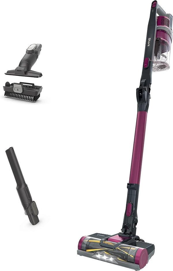 Shark IZ163H Pet Plus Cordless Stick Vacuum with Self-Cleaning Brushroll, PowerFins, MultiFLEX