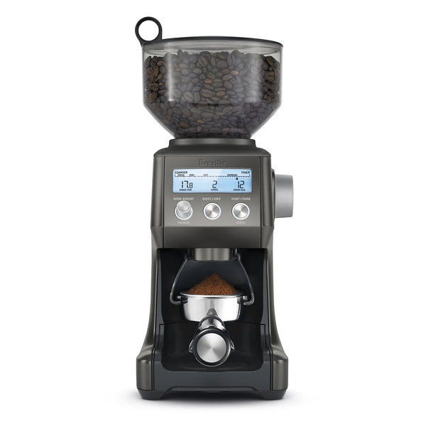 Breville the Smart Grinder Pro Coffee Grinder, Black Stainless Steel